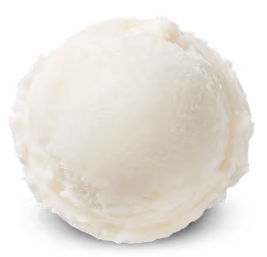 Eiskugel Zitrone der Sylter Eismanufaktur